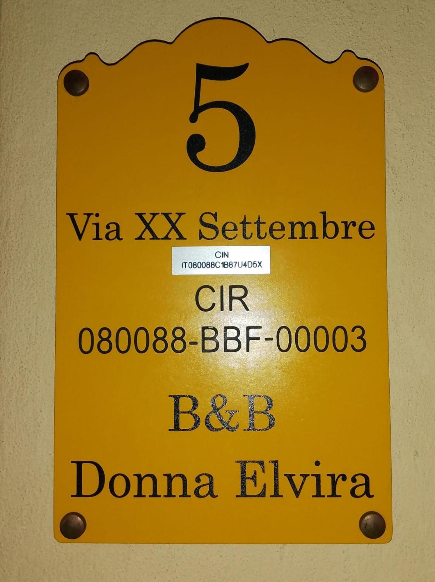 B&B Donna Elvira Siderno Buitenkant foto